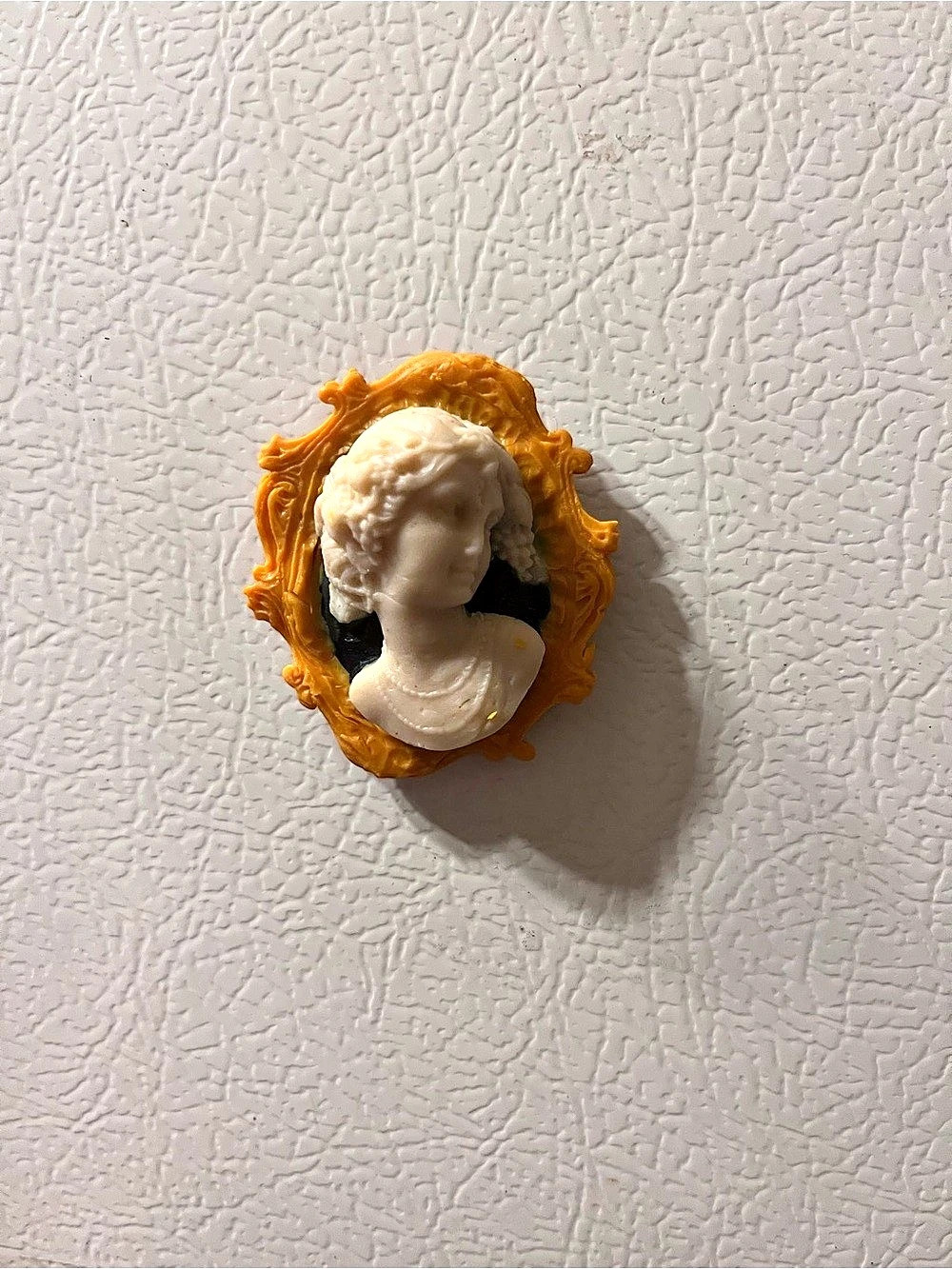 Framed Cameo Magnet Handmade